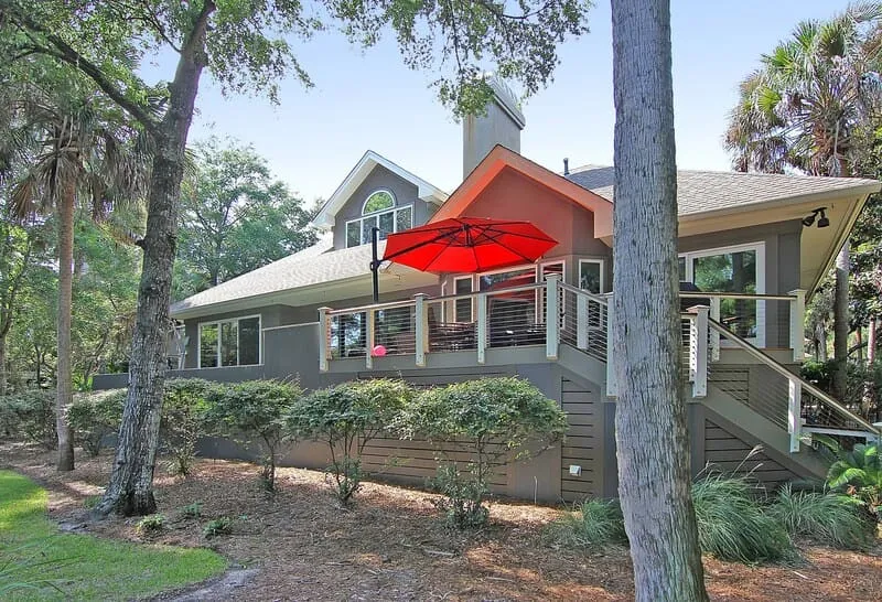 Back of the house